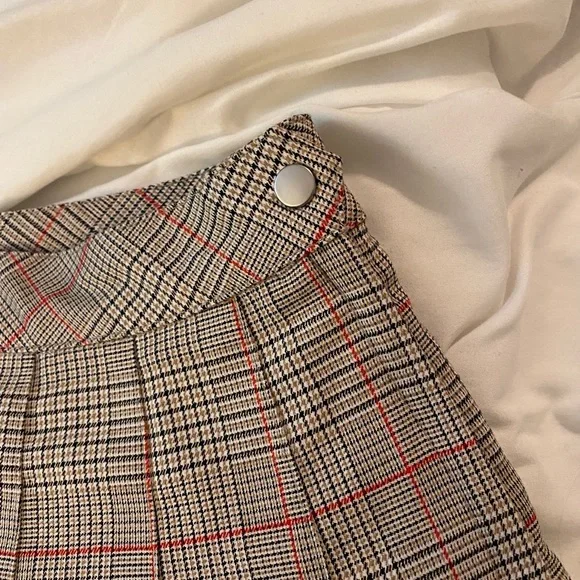 Plaid light academia skirt - Picture 2 of 3